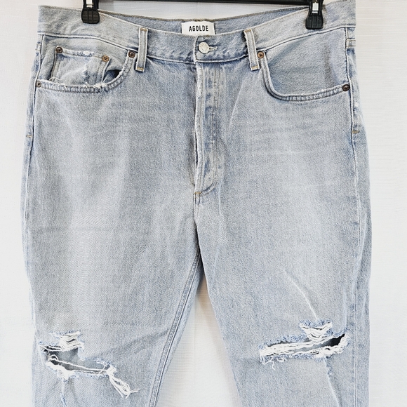 Agolde Riley High Rise Straight Crop size 34 - Picture 5 of 11